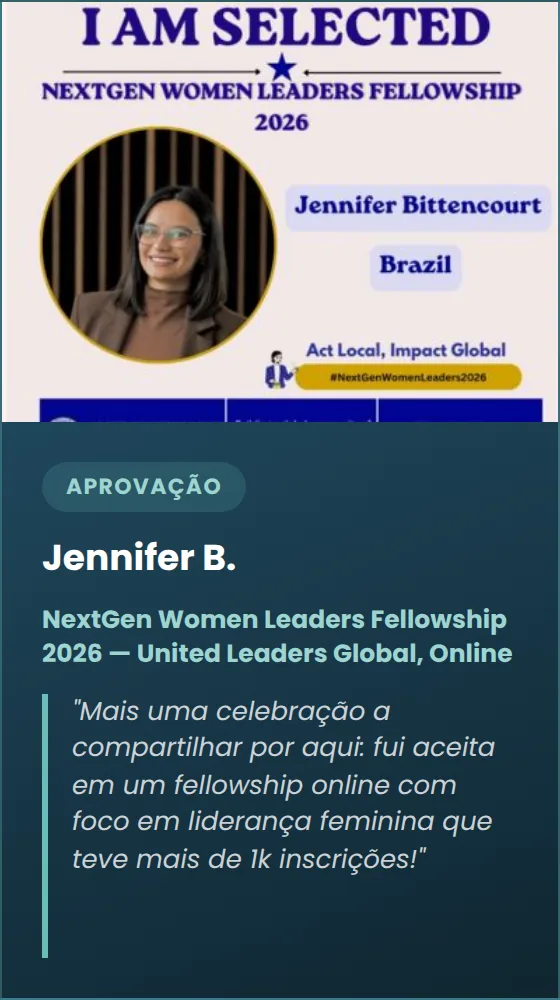 Jennifer B. — NextGen Women Leaders Fellowship