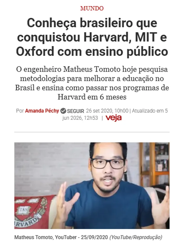 Reportagem da Veja